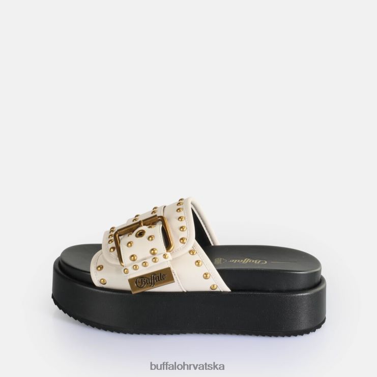 krema Buffalo noa rock slide sandale s platformom veganske |slajdova TDD6T157